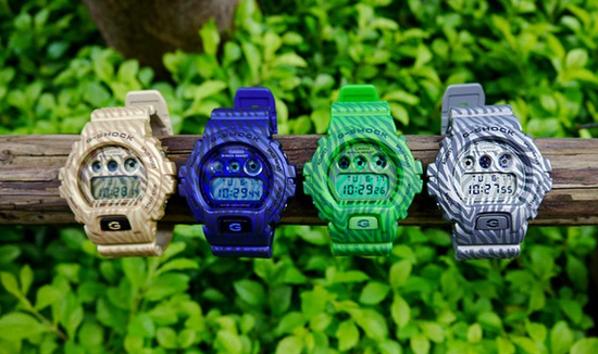 электронные часы японского бренда Casio G-CLASSIC модель DW-6900ZB-2E