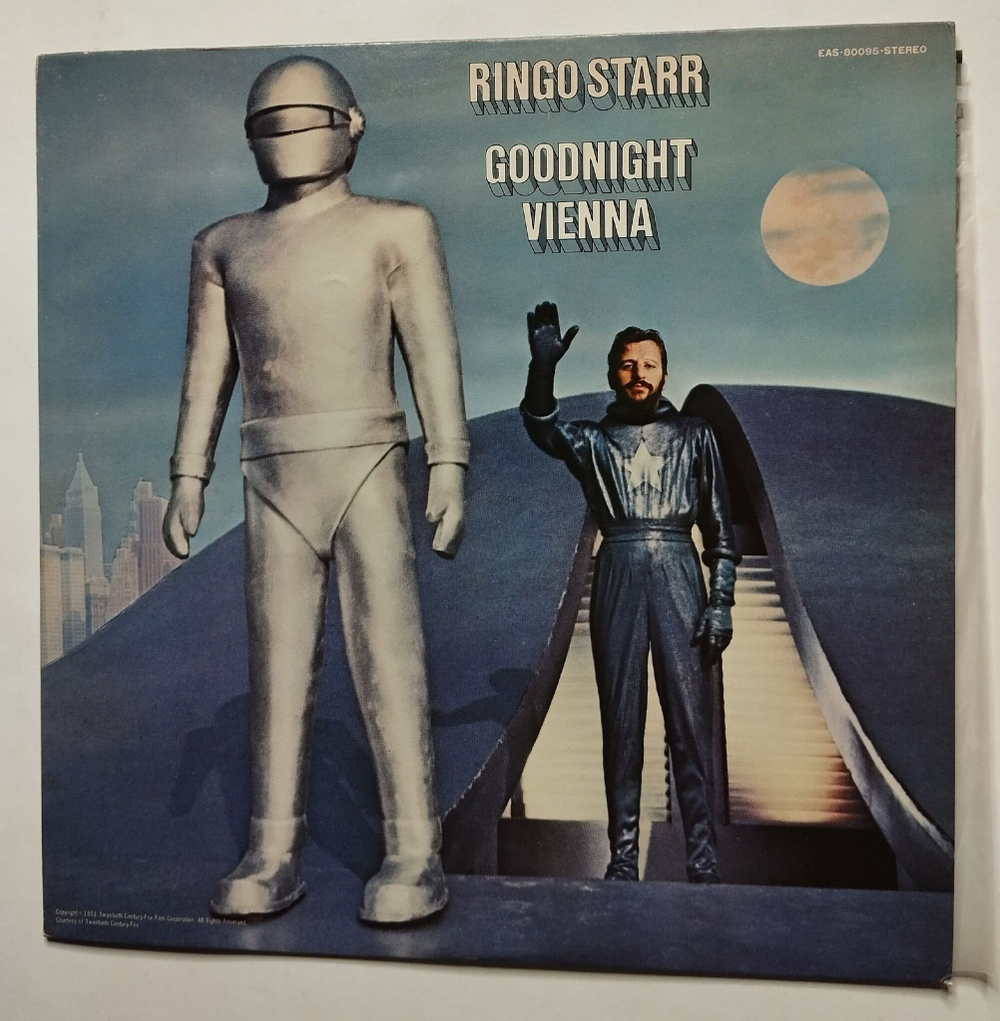 Винтажная виниловая пластинка LP Ringo Starr Goodnight Vienna (Japan 1974) (No Obi)