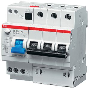 Выключатель автоматический дифференциального тока  2CSR253001R1104  DS203 AC-C10/0.03  ABB