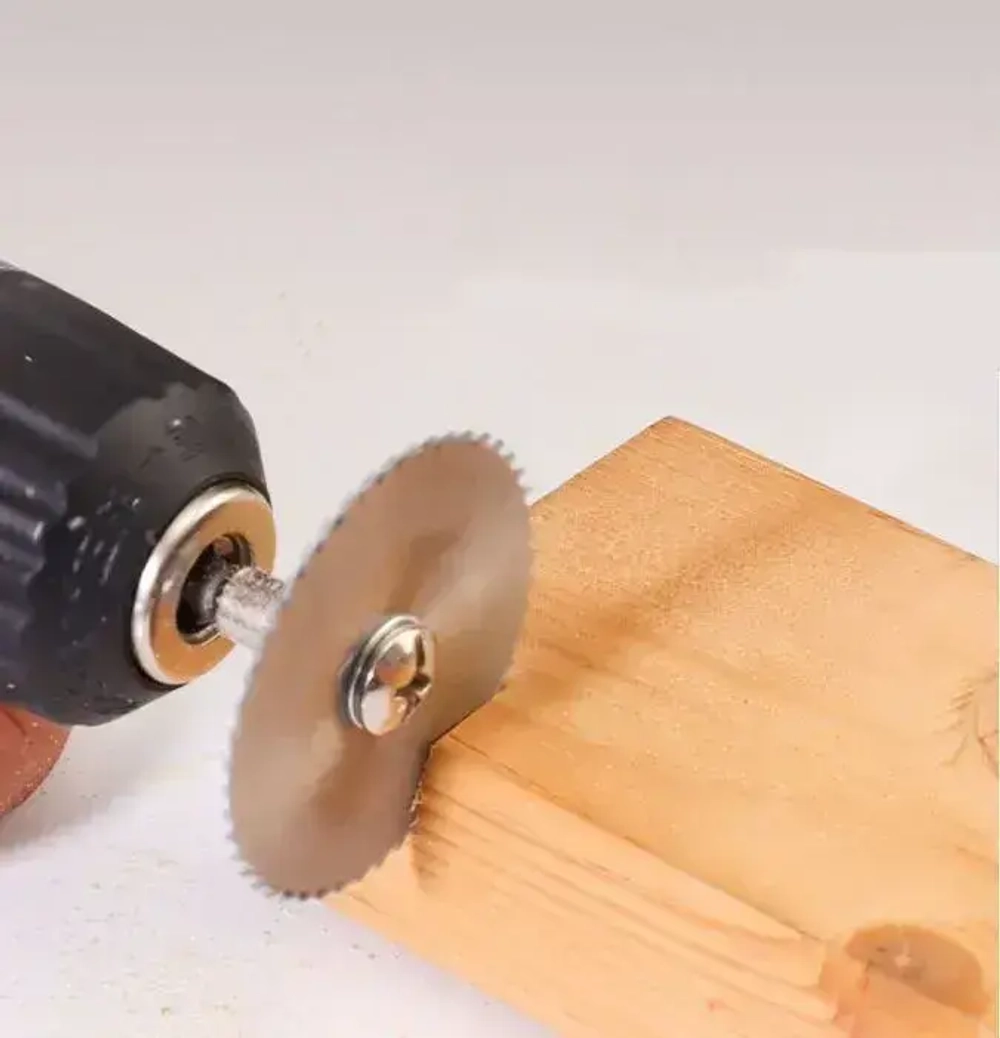 Набор отрезных дисков для гравера /для шуруповерта. Набор роторных пильных дисков по дереву, пвх и мягким металлам