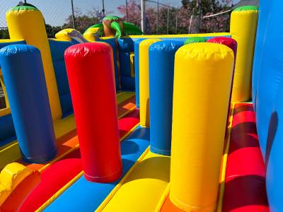 Коммерческий надувной батут «Тропикана макси», 15*8*6 м