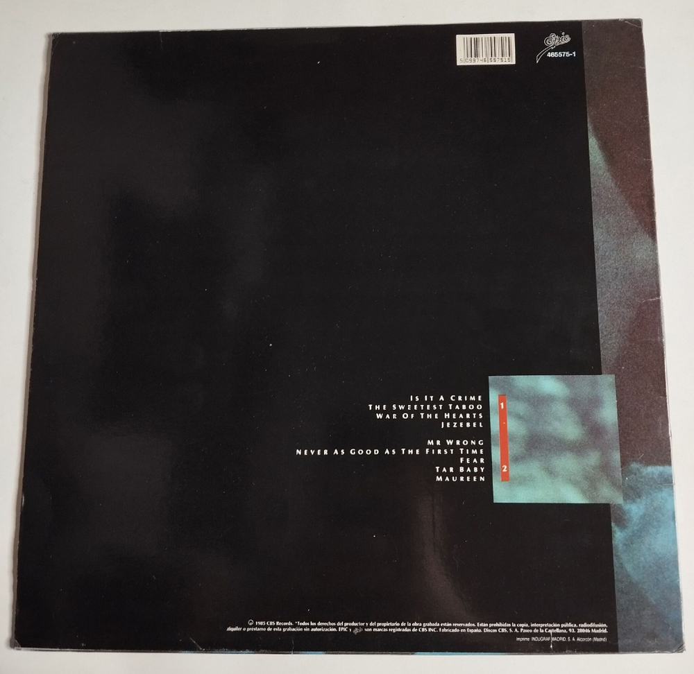 Винтажная виниловая пластинка LP Sade Promise (Spain 1985)