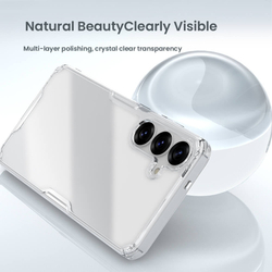 Прозрачный силиконовый чехол Nillkin Nature Pro для Samsung Galaxy S25