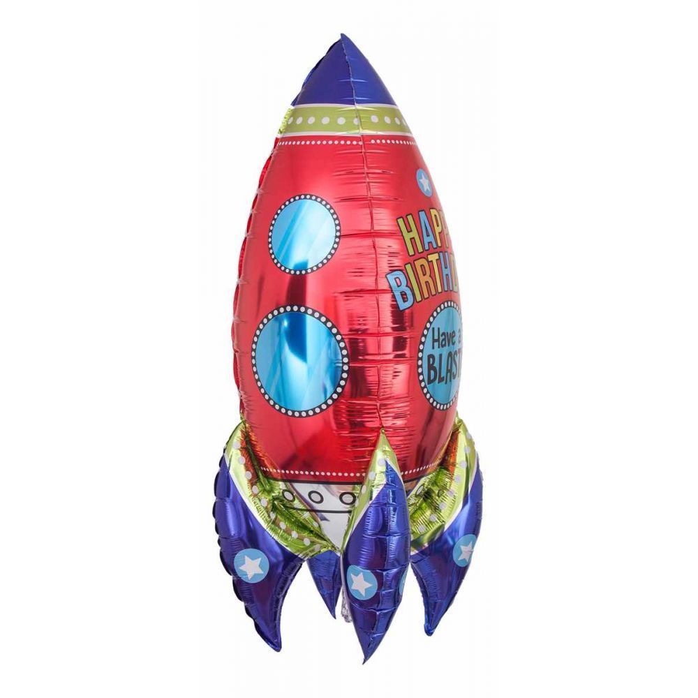Фольгированный шар «Ракета», 91 см
