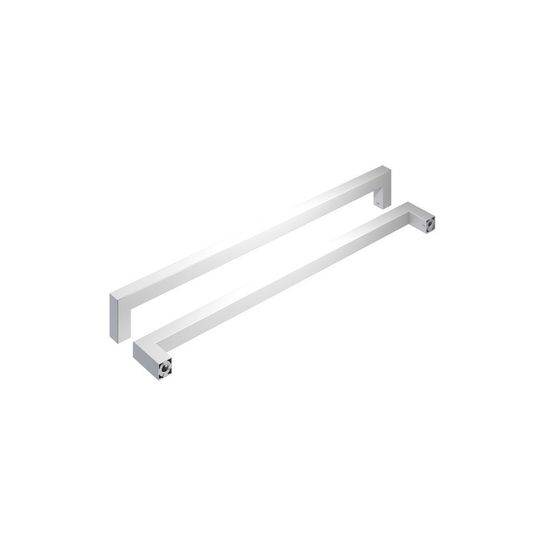 Дверная ручка-скоба Profil Doors Incontro 20x20 белый матовый для замка AGB TOUCH