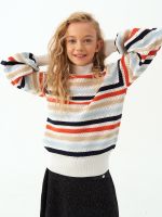 Джемпер для девочки AT1215 мультиколлор