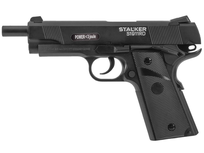 Пистолет пневматический Stalker S1911RD (Colt 1911) к.4,5мм (ST-12061RD)