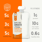 Serenity Kids, Смузи без молочных продуктов с белком, для детей от 6 месяцев, тыквенные специи, 99 г (3,5 унции)