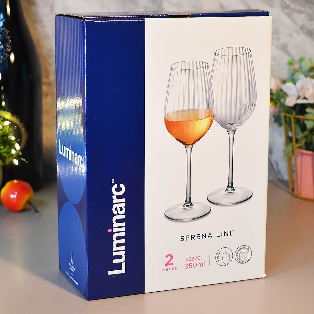 SERENA LINE Набор бокалов для вина 2шт 350мл