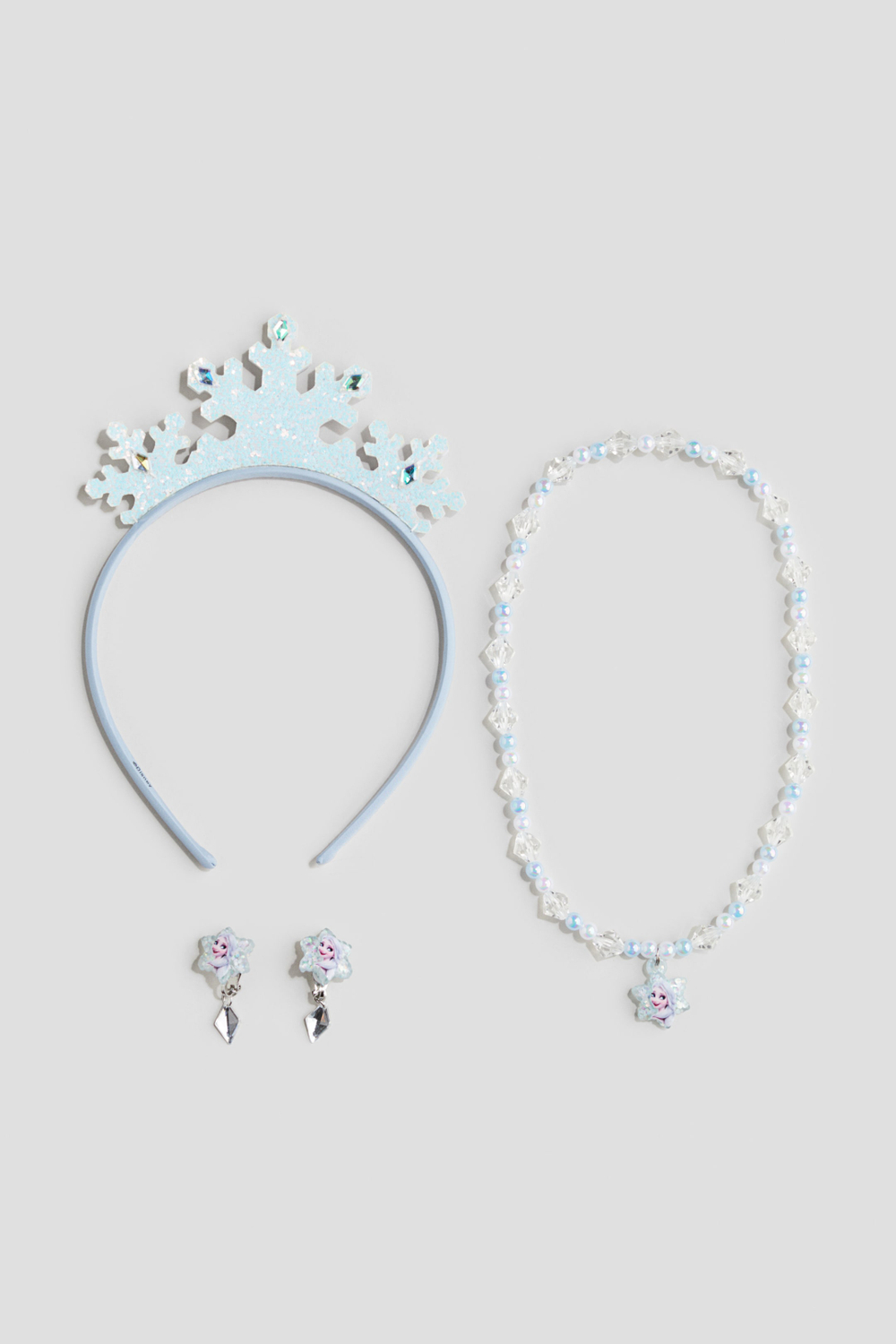 H&M Набор украшений "Холодное сердце", светло-голубой