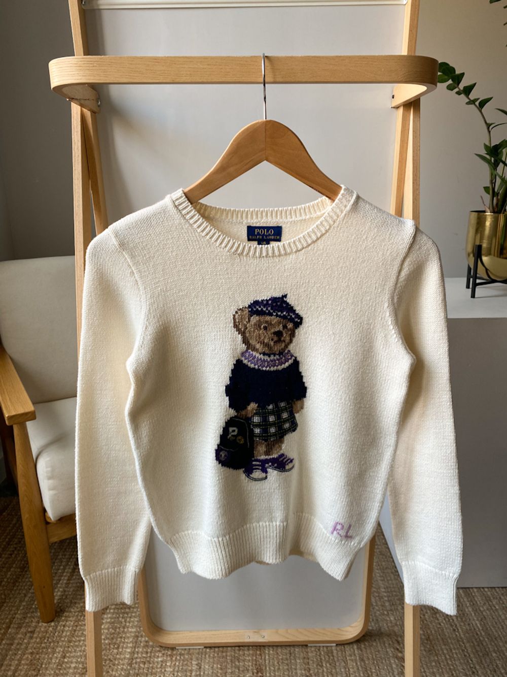 Хлопковый свитер Ralph Lauren, 164