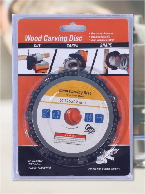 Wood Carving Disc Диск пильный 125 x 4 x 22.23; 14 зуб.