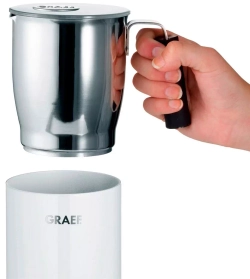 Вспениватель Graef MS 701 белый (MS701EU)