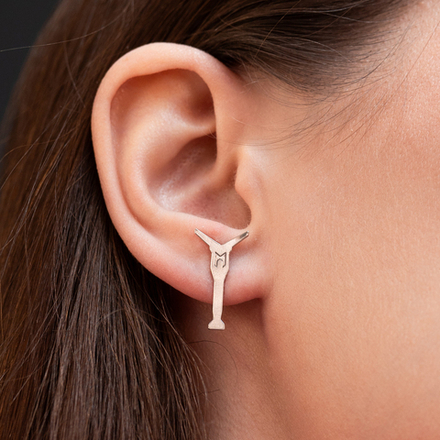 Серьги Монумент славы