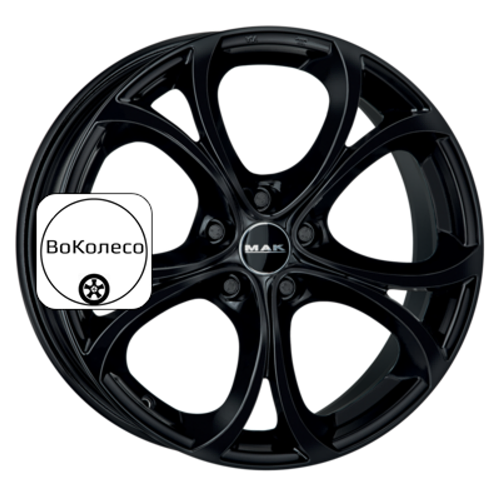 9x20/5x110 ET29 D65,1 Lario Gloss Black MAK
