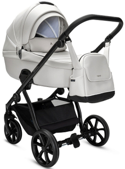 Детская коляска Noordi Fjordi Leather V2 3 в 1 с автокреслом Terra Black 1462817 Cloud