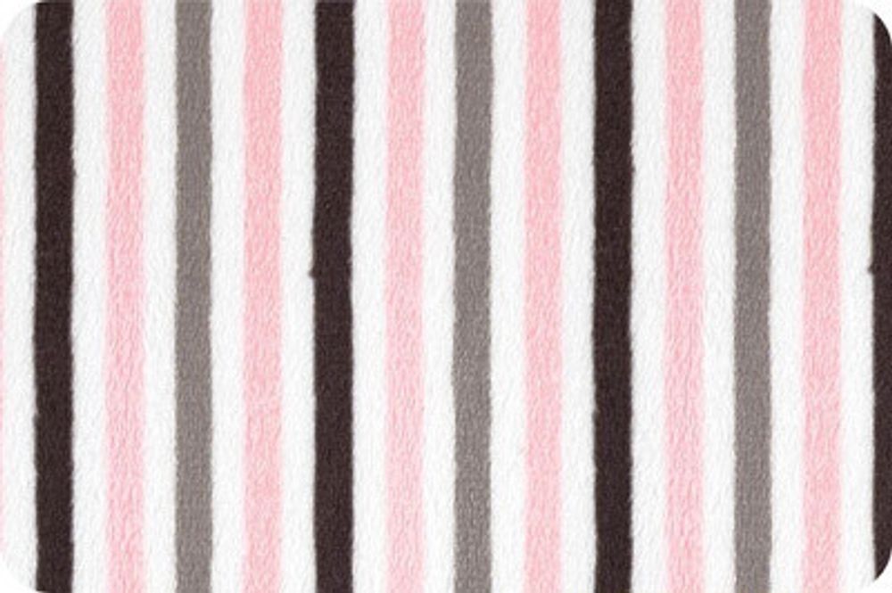 Плюш (ткань) Peppy MINI STRIPE Cuddle 440 г/м², 48х48 см, blush/silver Плюш (ткань) Peppy MINI STRIPE Cuddle 440 г/м², 48х48 см, blush/silver