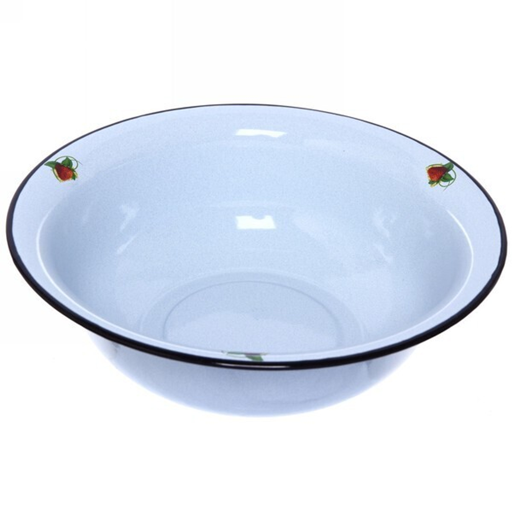 Таз эмалированный 9л с декорм С-3021/5Рб