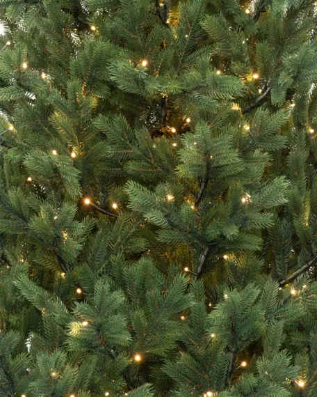 Искусственная елка Торжественная 180 см., 310 мульти/теплых белых Led ламп (2в1), 100% литая хвоя, ЕлкиТорг (186180)