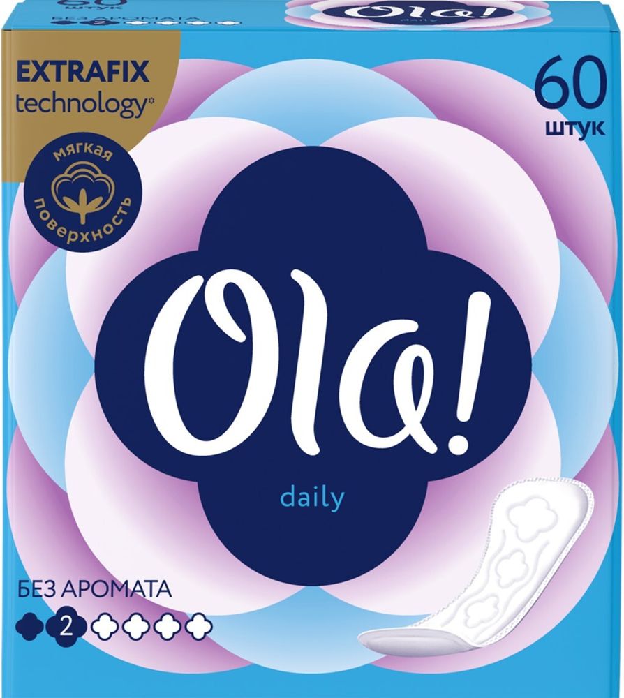 Ежед. прокладки OLA! DAILY 60шт.