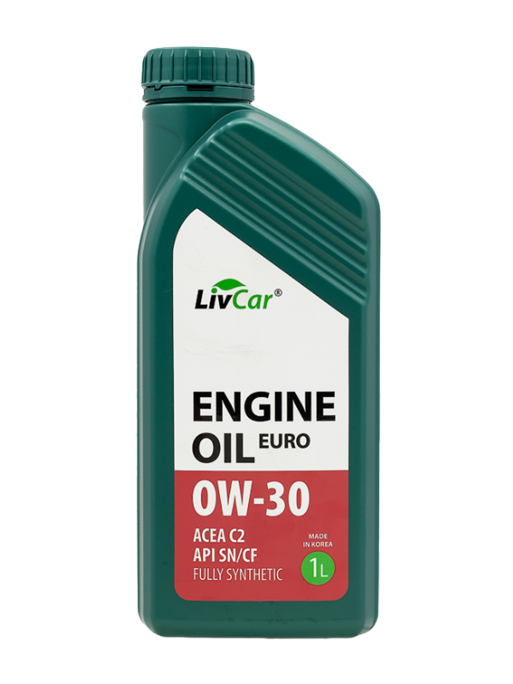Масло моторное синтетическое LIVCAR 0W30 ENGINE OIL EURO  1л