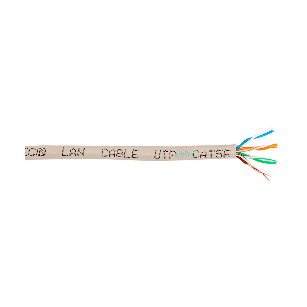 06-418 UTP кат.5e, 4 пары, 0,46 кабель витая пара Eletec