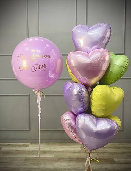 Набор "Лавандовые сердца"