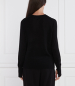 Хлопковый свитер Calvin Klein - черный(K20K205777)