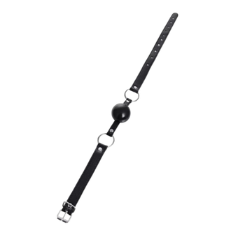 Резиновый кляп для БДСМ игр Anonymo GAG №0304 (черный)