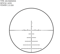 U.S. Optics TS-20X FFP JVCR 2.5-20x50mm