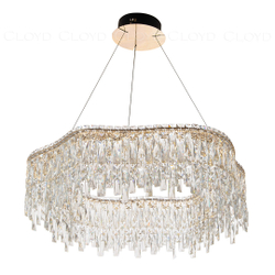 Люстра Cloyd ANTREA-A C1 / Ø80 см - золото (арт.11471)