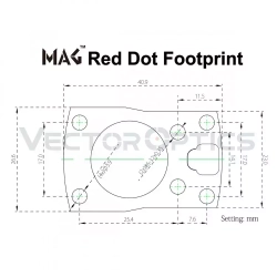 Прицел коллиматорный Vector Optics Frenzy-S 1x17x24 SAS - фото 11