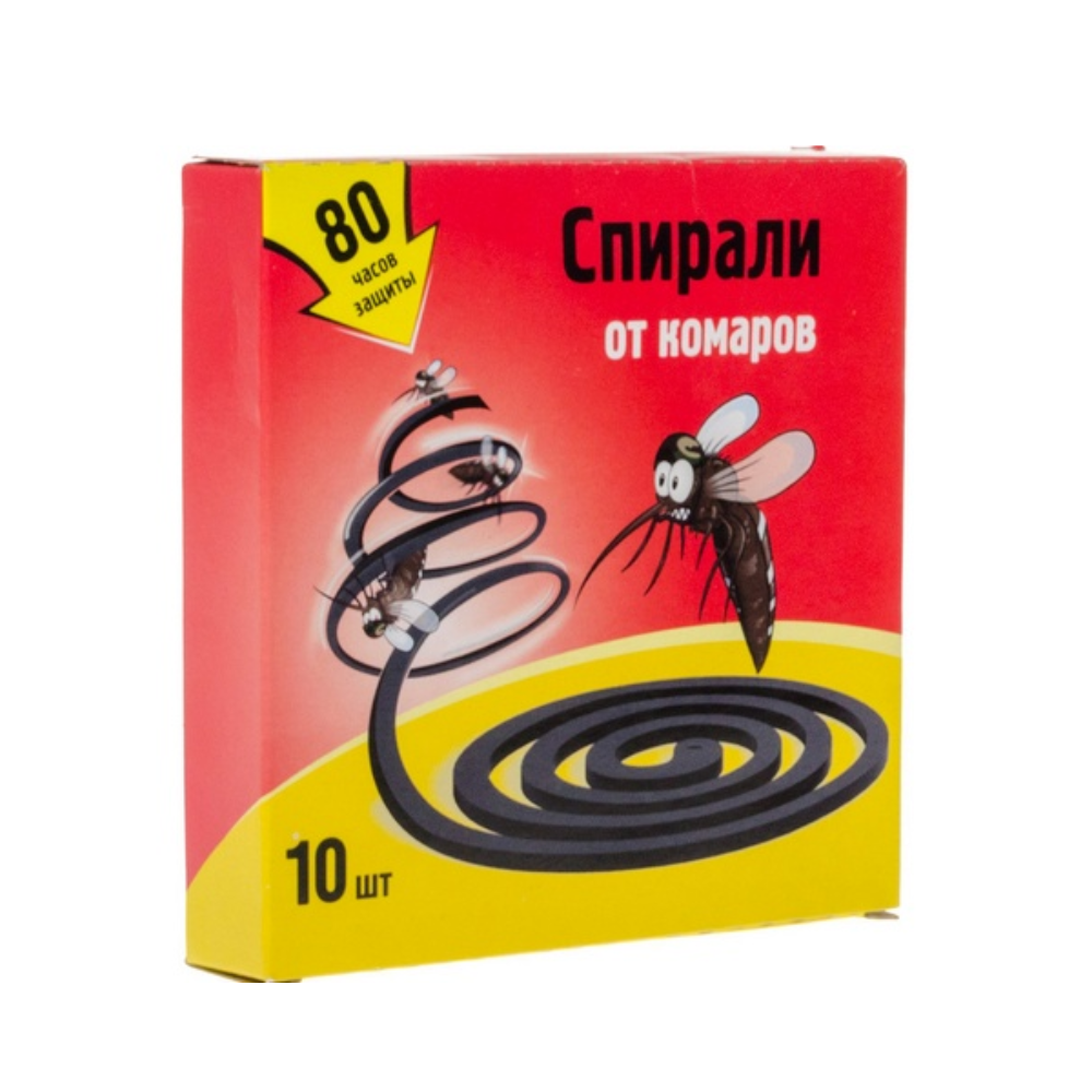 Спирали от комаров 10 шт
