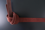 Ременная заготовка Шелк Бордо + Плита Плетение