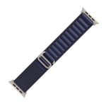 Браслет Apple Alpine Loop, тёмно-синий со светлой пряжкой, для Apple Watch 44, 45, 46 мм, Ultra и Ultra 2 (дизайн 2024), Большой