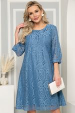 Платье "Галина" (голубое) П4964 LT Collection
