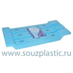 Сиденье для ванной голубое до 200 кг