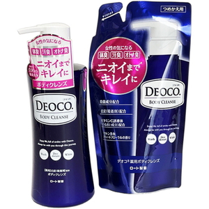 Гель для душа против возрастного запаха Deoco Medicated Body Cleanse от компании ROHTO
