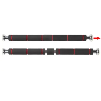 Турник дверной распорный Sportage Basic, 60-100 см (нагрузка до 100 кг)