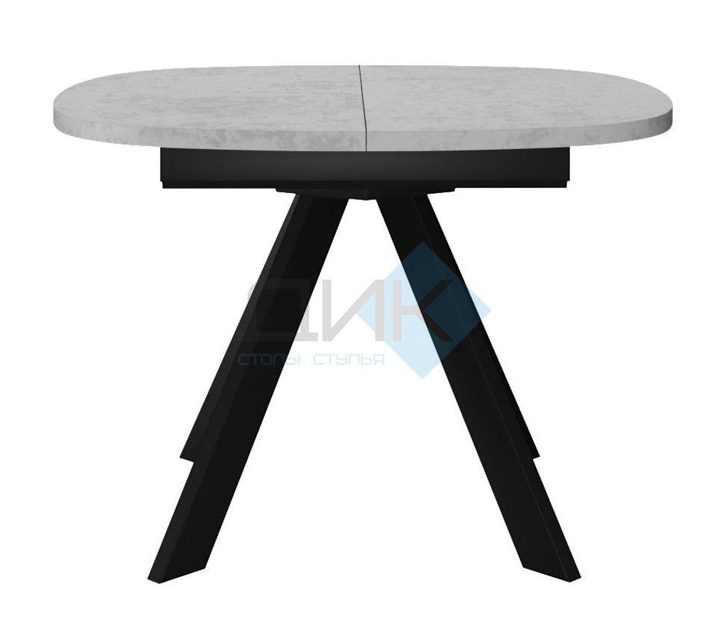 Стол DikLine В110 опоры чёрные