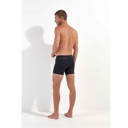 Мужские трусы боксеры черные HOM SPORTS LAB Boxer Briefs 402807_400004