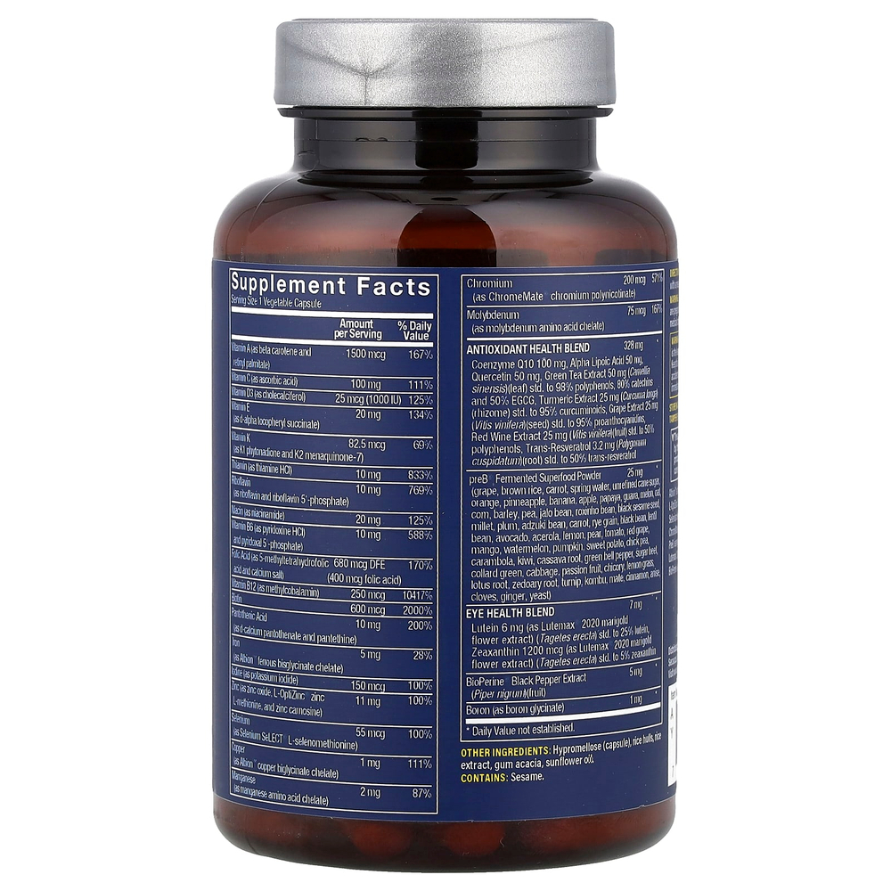 Vthrive, биоактивные мультивитамины для женщин, 30 растительных капсул