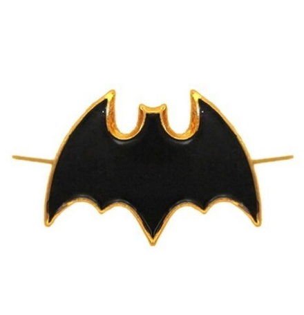 Эмблема петличная Летучая мышь L=2.2 см и L=1.4 см