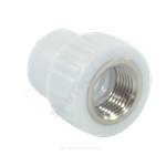 Муфта PP-R комбинированная белая Дн 25х1/2" ВР VALFEX 10129125