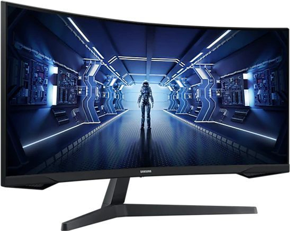 Монитор 34" Samsung Odyssey G5 34 LC34G55TWWIXCI