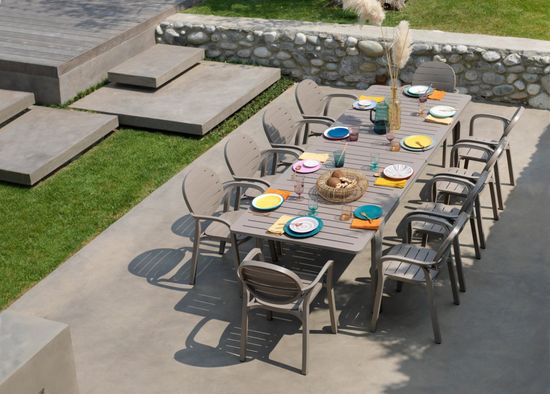 Кресло пластиковое Palma тортора Италия