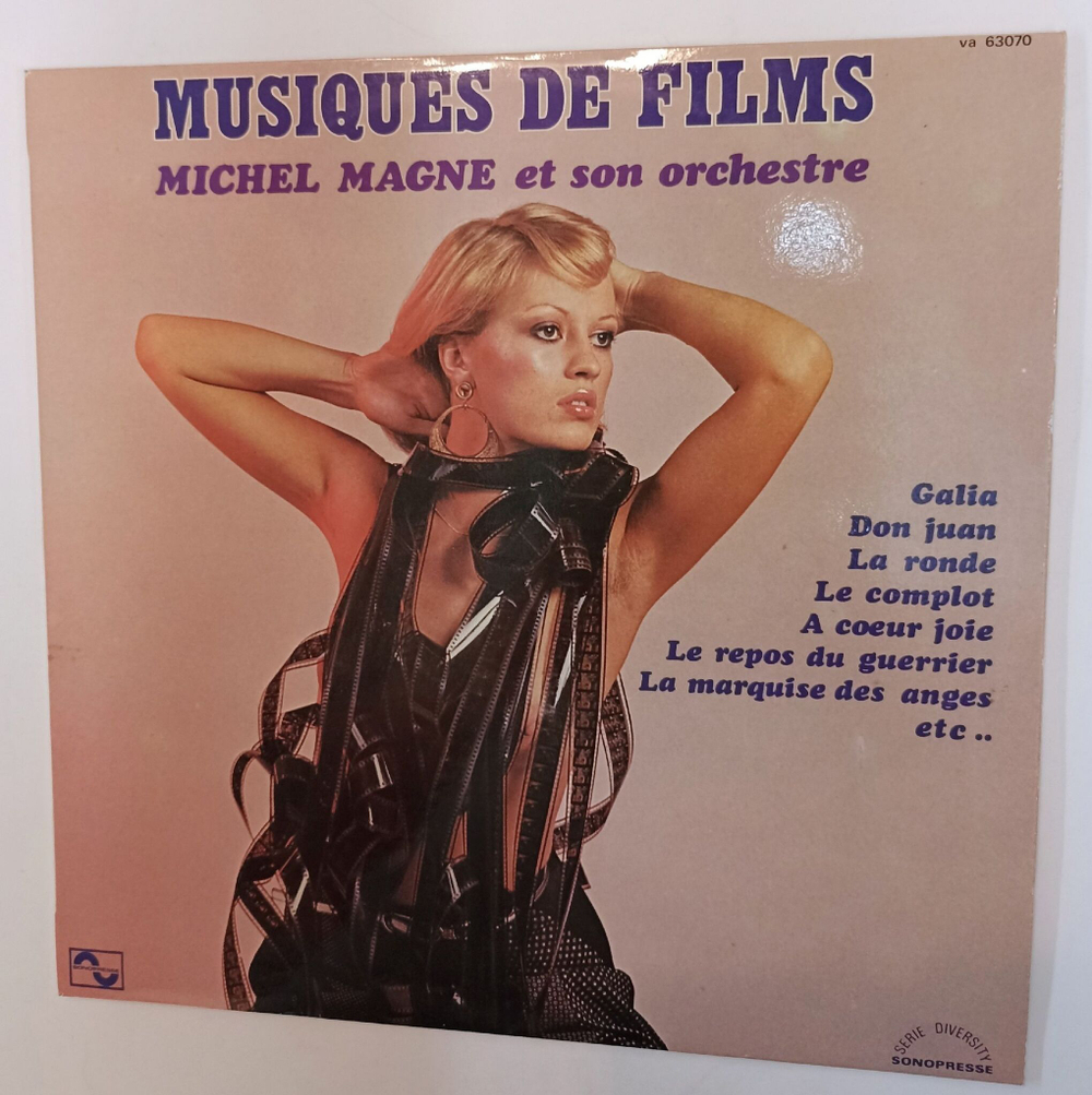 Винтажная виниловая пластинка LP Michel Magne Et Son Orchestre Musiques De Films (France 1973)