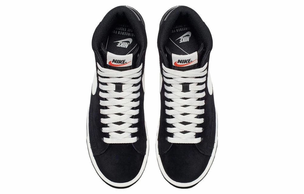 Кроссовки Nike Blazer Black Suede (Женская размерная сетка)