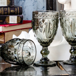 Набор бокалов 6шт 300мл Объект мечты Светский прием Рубби дымчатый серый кварц OM-21091722