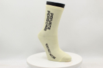 PP LOGO SOCKS LEMON